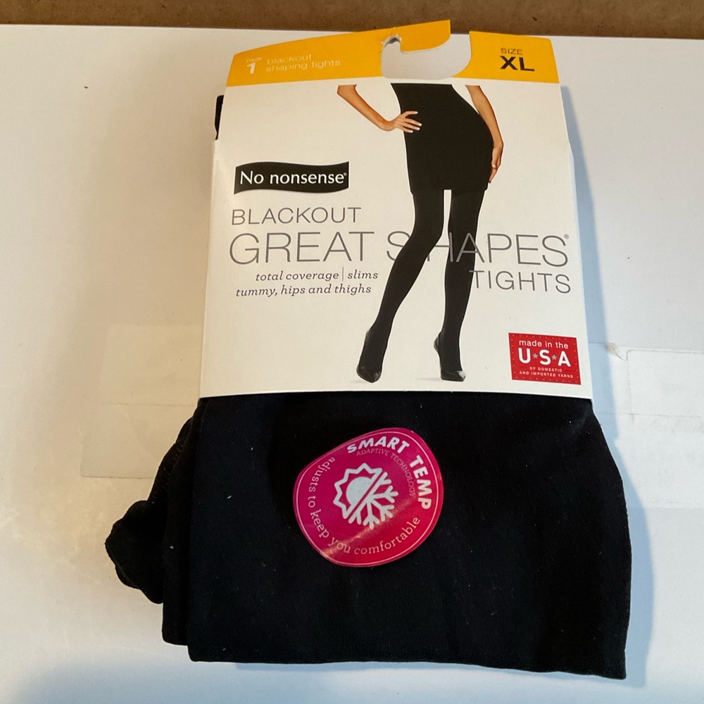 Great Shapes® Blackout Shaping Tights - NWT